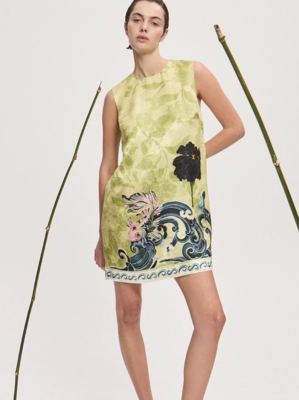 Alemais rochester mini dress